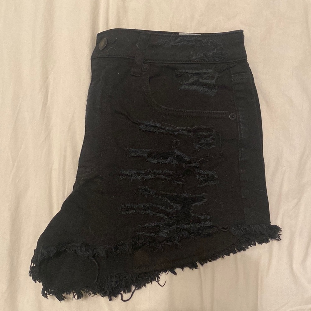 American Eagle Outfitters Stretch Denim Vintage Hi-Rise Festival Shorts
